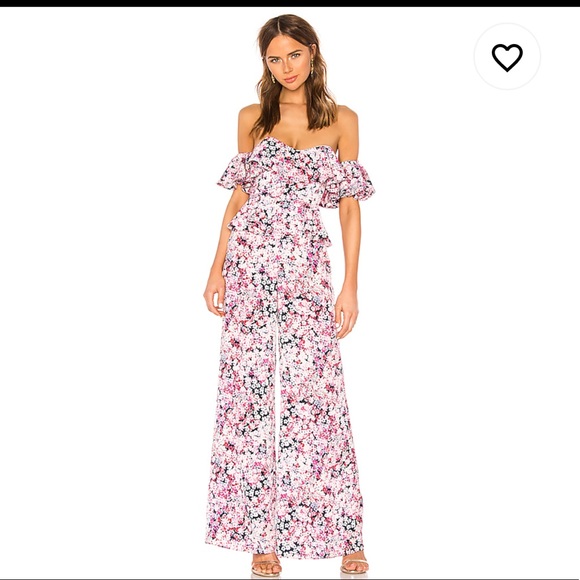 x Revolve Michael Costello Tatiana Jumpsuit - Picture 1 of 5
